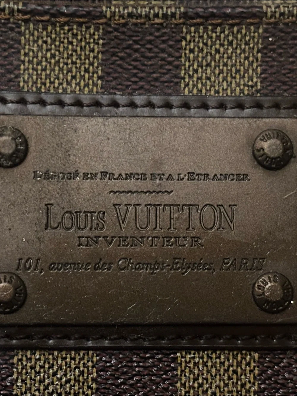 Louis Vuitton Brown Damier Messenger Crossbody Bag